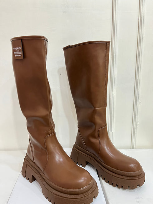 Women Trendy Knee Length Platform Boots